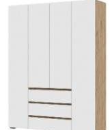 Хелен ШК 05 Шкаф 4х створчатый с ящиками (1600х2080х460)