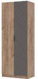 ​ОРЕГОН ШК 02 Шкаф 2х-створчатый (800х2100х500) Фасад МДФ