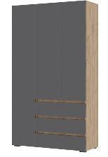 Хелен ШК 06  3х ст графит (1,200х2,100х0,460) (А,Р)